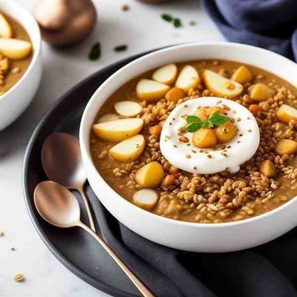 Перловая каша с картофелем
